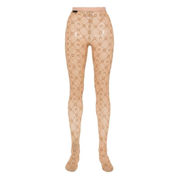 Marine Serre Women Monogram Tights - Picture 1 of 3